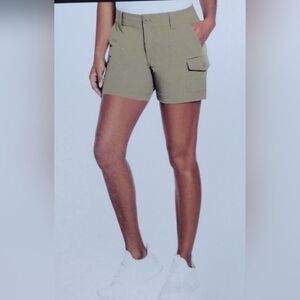 Eddie Bauer Women's Tan Cargo Shorts Size (10)